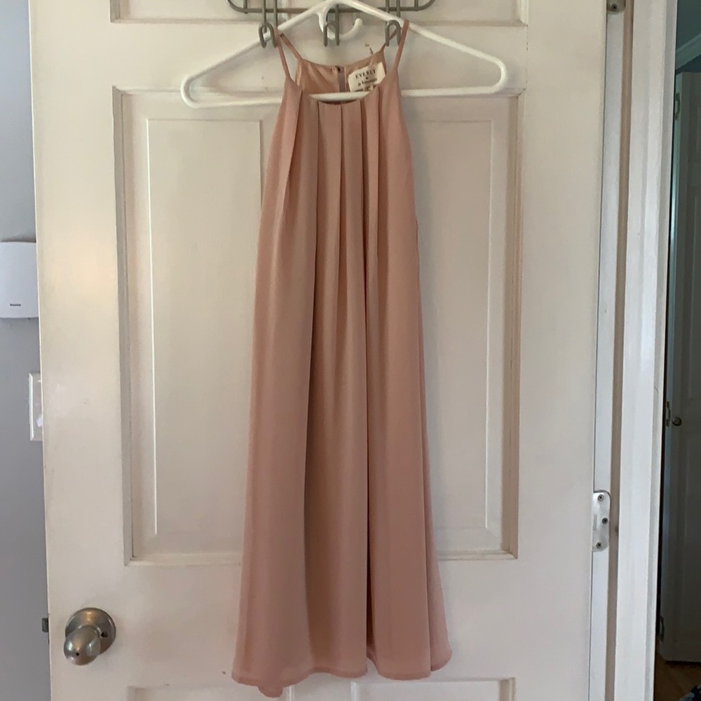XS dusty rose colored dress